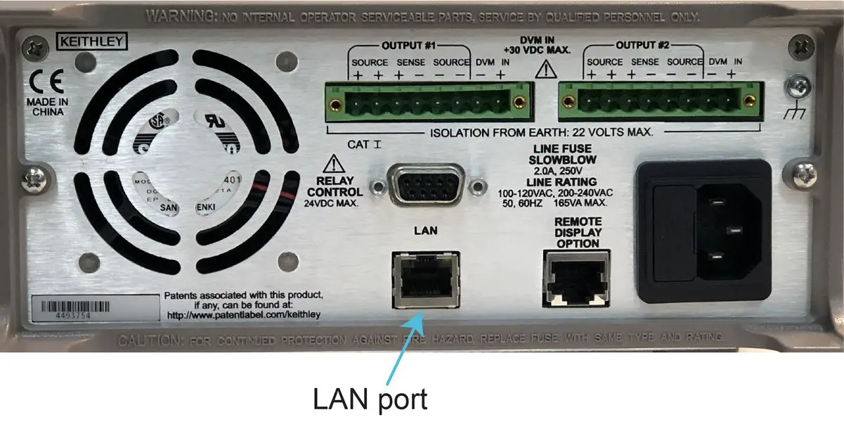 Keithley 2306-lan Dual-channel Battery And Charger Simulator With Lan Communication Instruction Manual