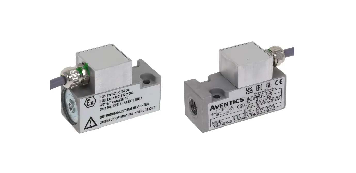 Emerson 8092910 Aventics Pneumatic Piston Rod Cylinders Installation Guide Emerson 8092910 Aventics Pneumatic Piston Rod Cylinders Installation Guide