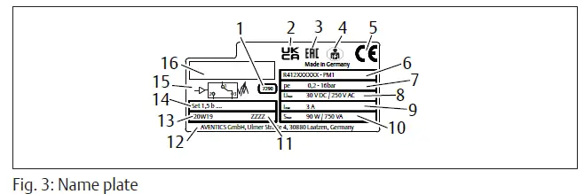 EMERSON 8092910 AVENTICS Pneumatic Piston Rod Cylinders fig 3