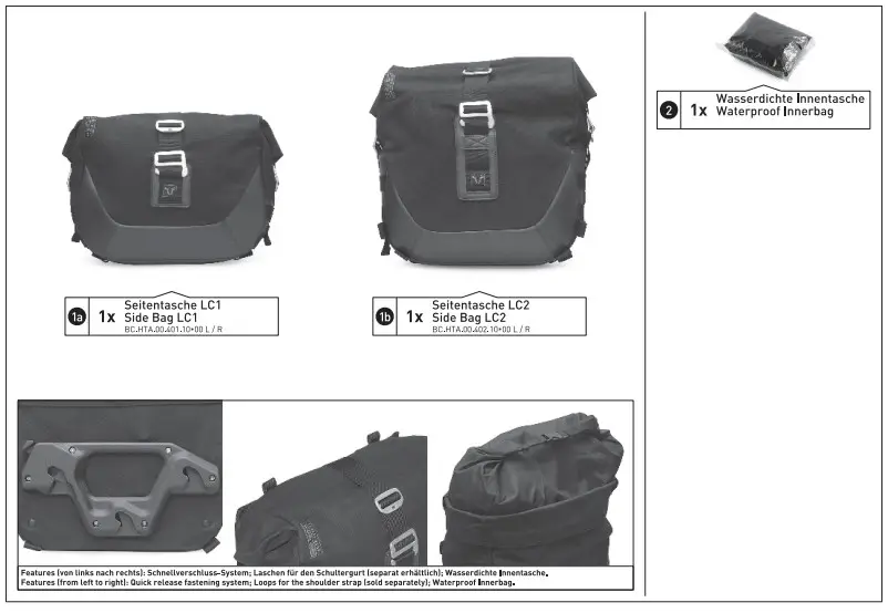SW-MOTECH 10051479 SLC Side Carrier - fig 4