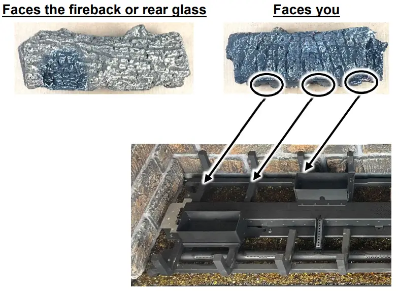 TRAVIS INDUSTRIES 48 Inch DaVinci Timber Fire Log Set - fig 13