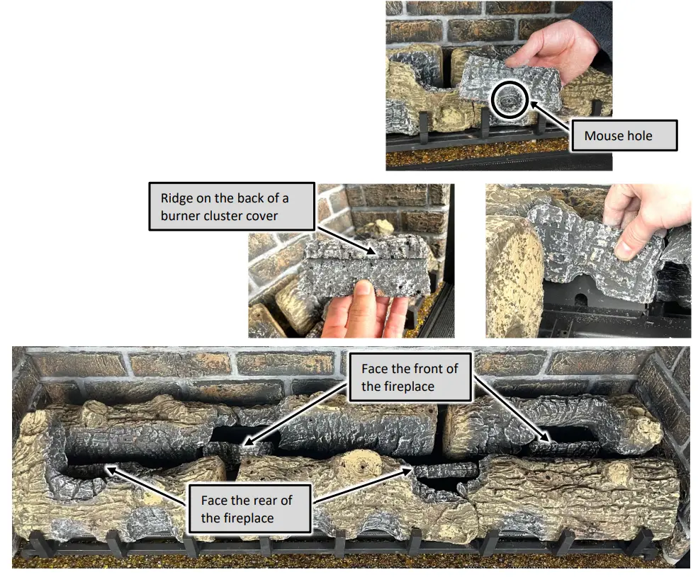 TRAVIS INDUSTRIES 48 Inch DaVinci Timber Fire Log Set - fig 21
