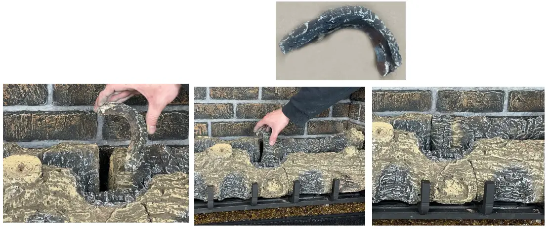 TRAVIS INDUSTRIES 48 Inch DaVinci Timber Fire Log Set - fig 22