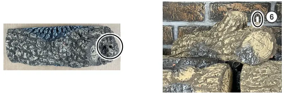 TRAVIS INDUSTRIES 48 Inch DaVinci Timber Fire Log Set - fig 26