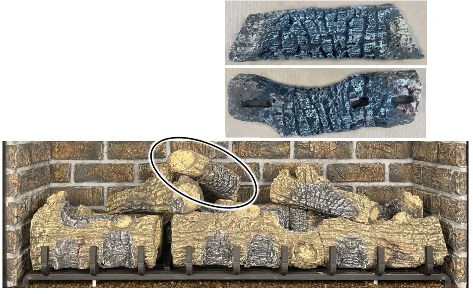 TRAVIS INDUSTRIES 48 Inch DaVinci Timber Fire Log Set - fig 27