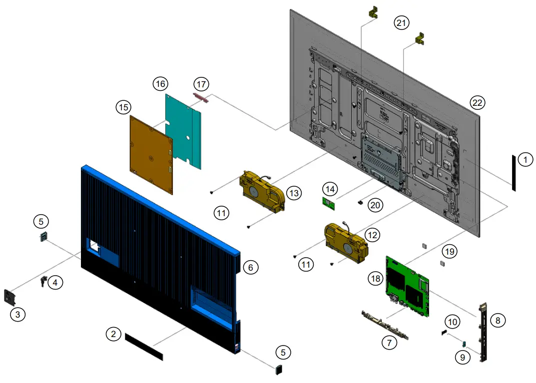 SONY KD 55A8H 55 Inch OLED 4K Android TV - FIg 1