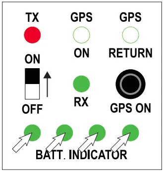 REELY RBR BT600 24 GHz GPS Bait Boat RtR - Low battery warning