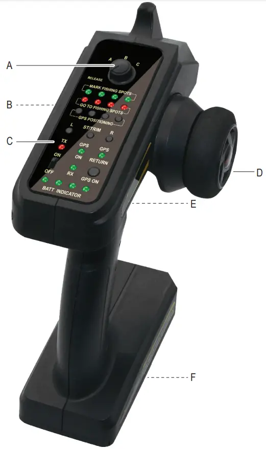 REELY RBR BT600 24 GHz GPS Bait Boat RtR - Transmitter remote control