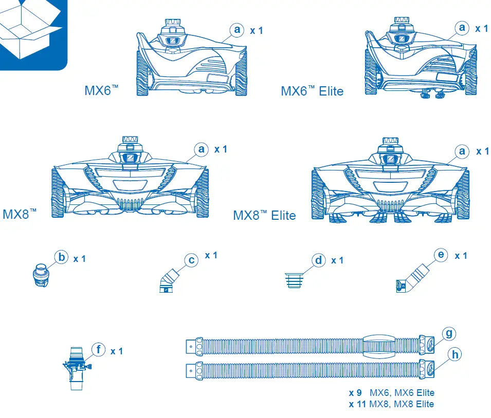 ZODIAC MX6 Suction Pool Cleaner 1