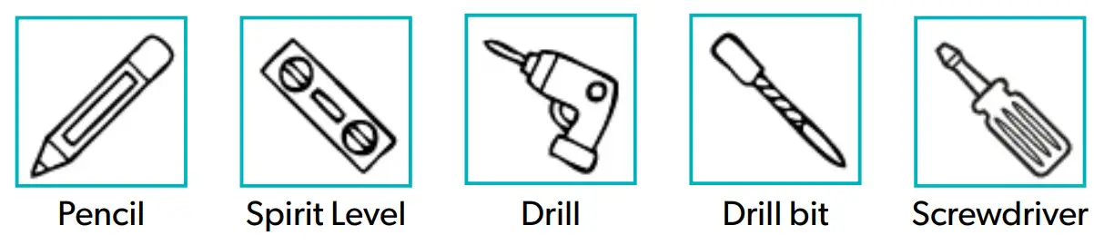 HiB 54000 Dusk 50 LED Mirror Cabinet - Tools