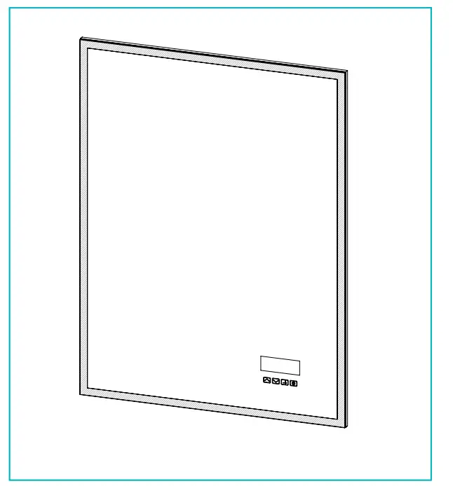 HiB 78781000 Bluetooth LED Bathroom Mirror