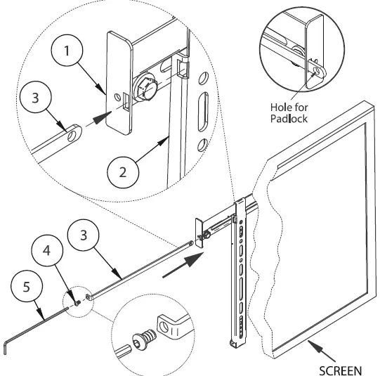 Ventry BTV510 Universal Flat Screen Wall Mount 6