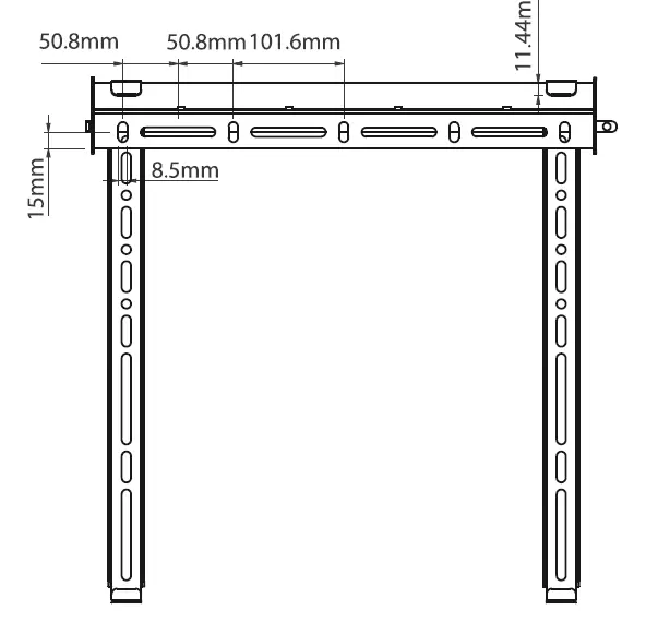 Ventry BTV510 Universal Flat Screen Wall Mount 8