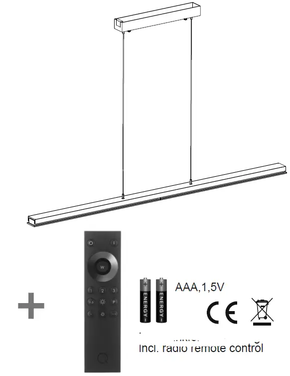 Paul Neuhaus 2618 Q-Henrik LED Pendant Light 03