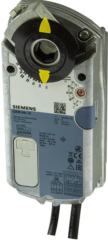 SIEMENS-GEB161.1E-Rotary-Air-Damper-Actuator-product-image