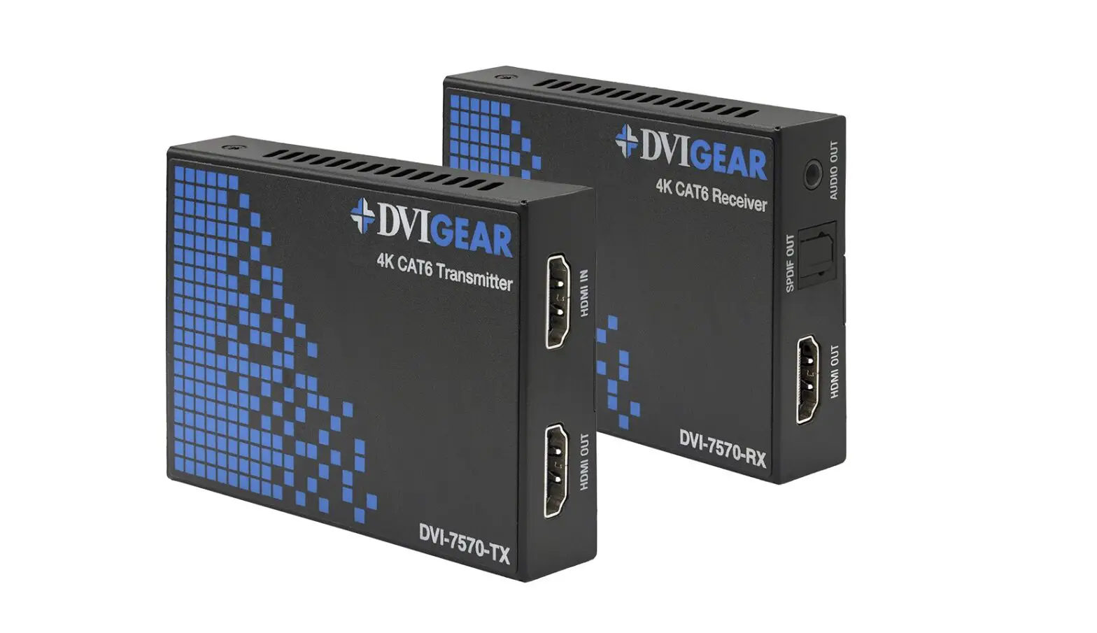 Dvigear Dvi-7570 4k Hdmi Cat6 Extender Set User Guide