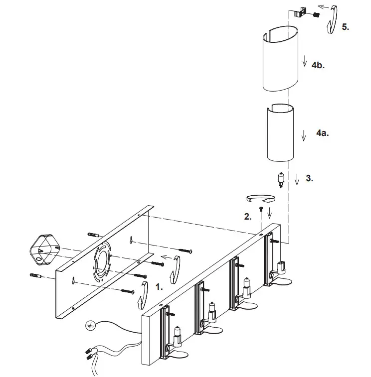 Kuzco Lighting 70034 Swansea Vanity Light