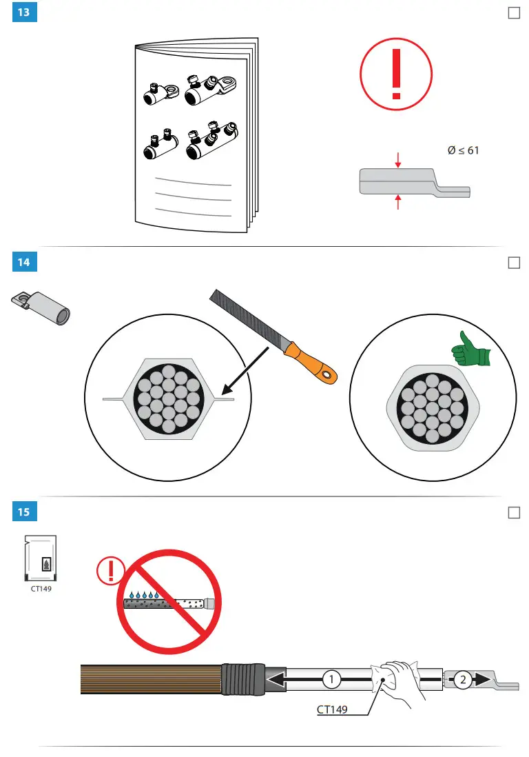 ENSTO CIT1.2405 Cold Shrink Indoor Term - Figure 16