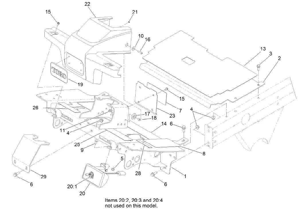 TORO 03674 Reelmaster 5010-H Traction Unit 02