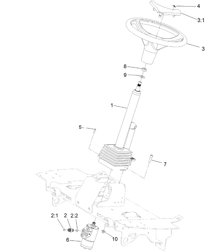 TORO 03674 Reelmaster 5010-H Traction Unit 05