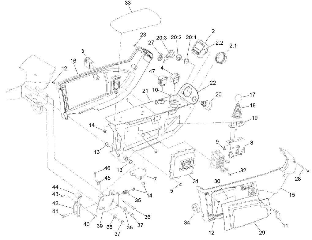 TORO 03674 Reelmaster 5010-H Traction Unit 08