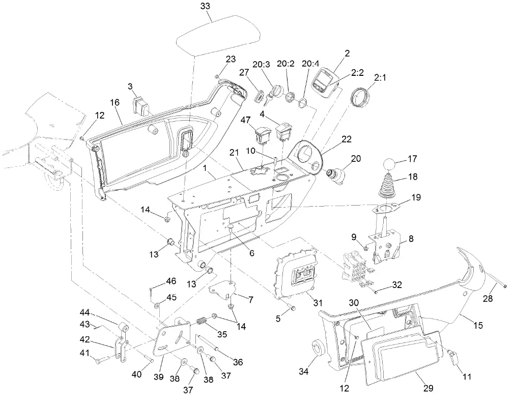 TORO 03674 Reelmaster 5010-H Traction Unit 09