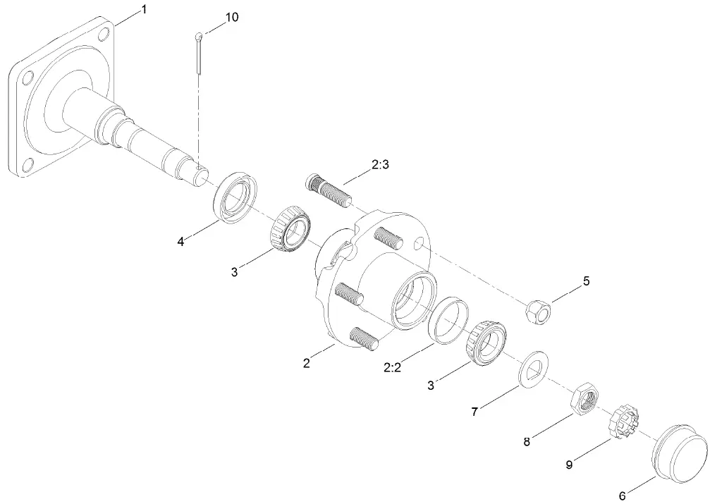 TORO 03674 Reelmaster 5010-H Traction Unit 17