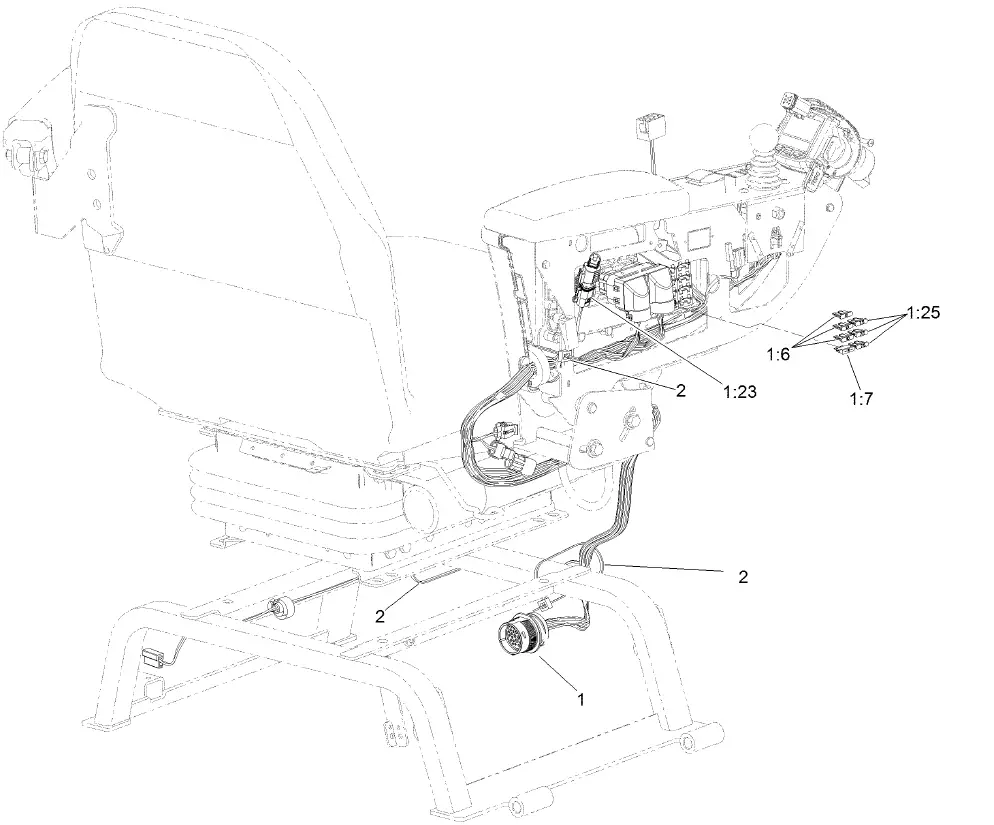 TORO 03674 Reelmaster 5010-H Traction Unit 21