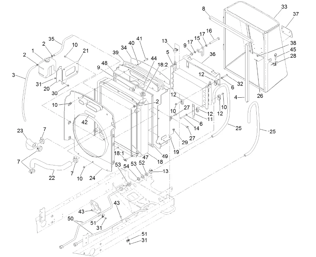 TORO 03674 Reelmaster 5010-H Traction Unit 27