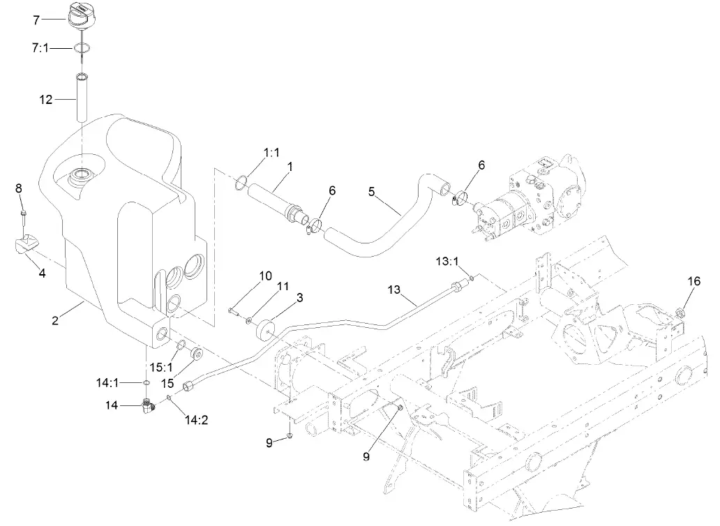 TORO 03674 Reelmaster 5010-H Traction Unit 29