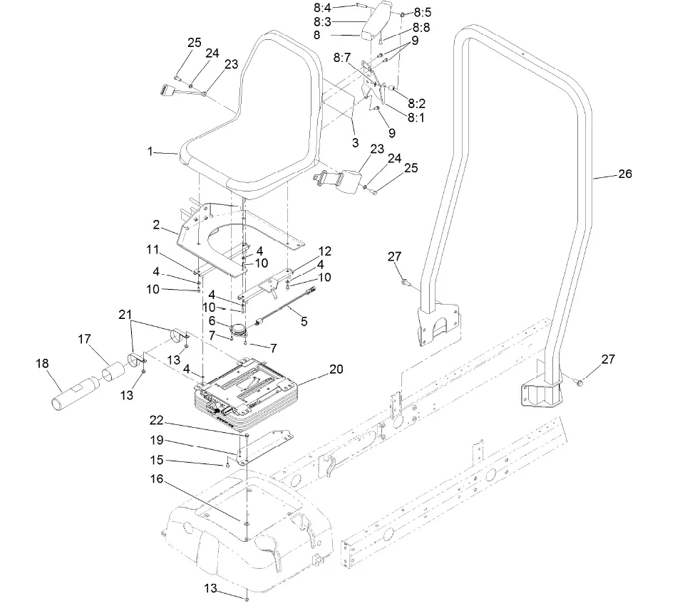 TORO 03674 Reelmaster 5010-H Traction Unit 30