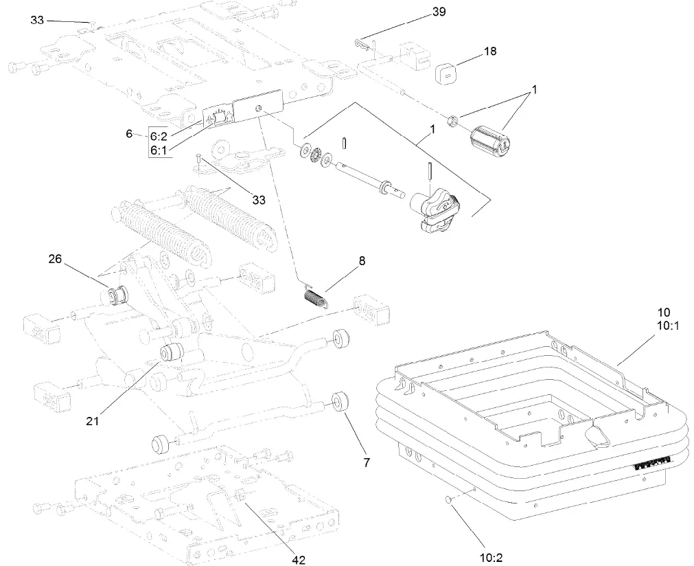 TORO 03674 Reelmaster 5010-H Traction Unit 31