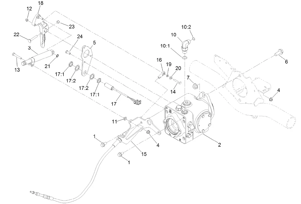 TORO 03674 Reelmaster 5010-H Traction Unit 32