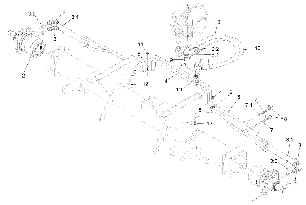 TORO 03674 Reelmaster 5010-H Traction Unit 35