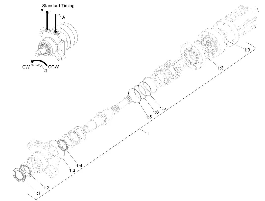 TORO 03674 Reelmaster 5010-H Traction Unit 36
