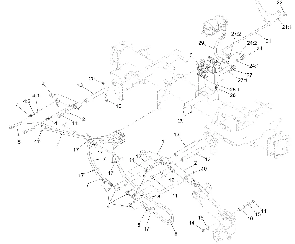 TORO 03674 Reelmaster 5010-H Traction Unit 38