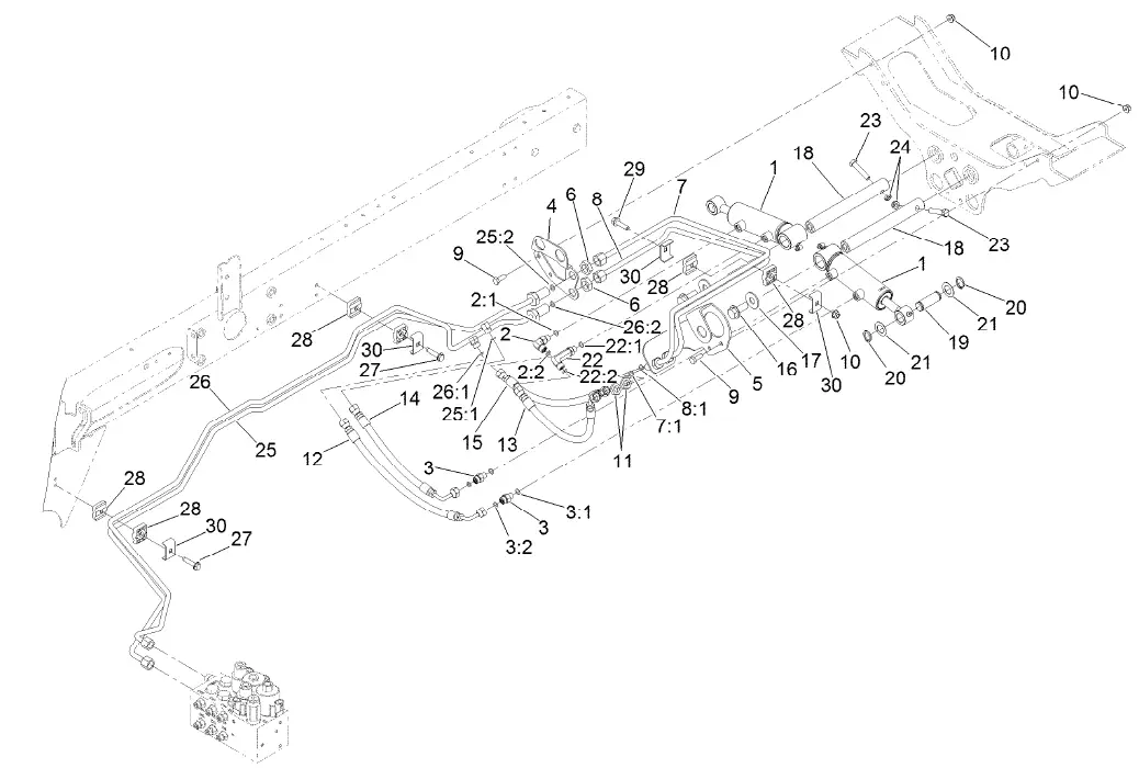 TORO 03674 Reelmaster 5010-H Traction Unit 42