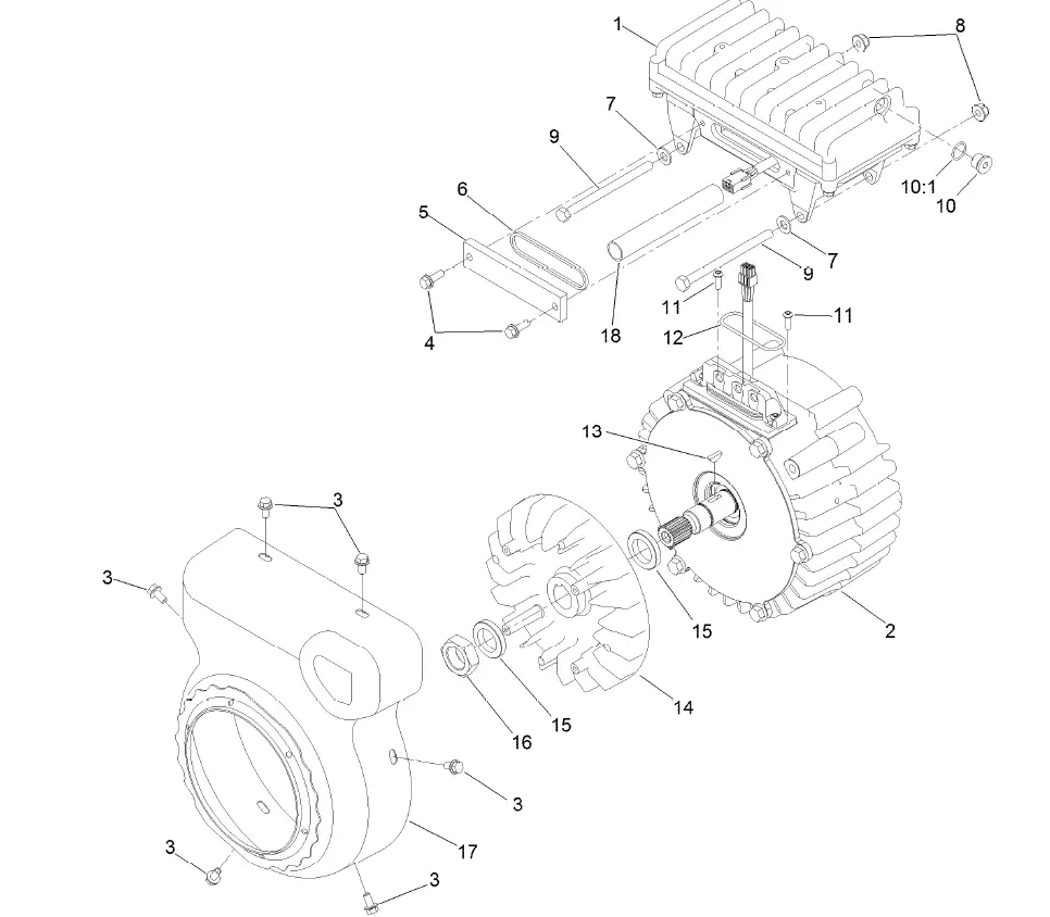 TORO 03674 Reelmaster 5010-H Traction Unit 54