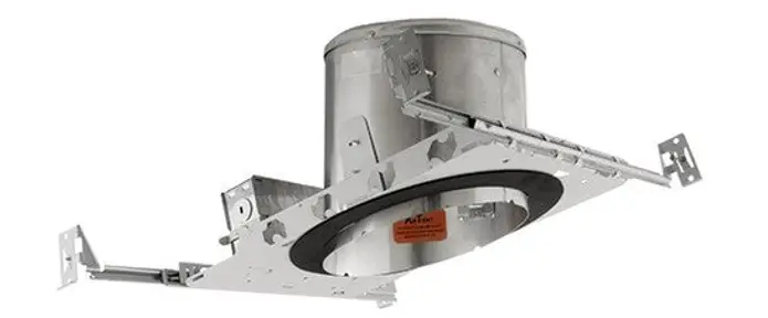 ELCO Lighting EL918ICA 6 Inch Sloped Ceiling Medium Base IC Airtight Single Wall New Construction Housing.