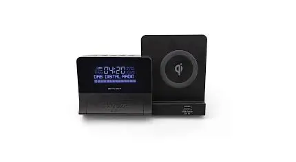 Caliber Hcg 012qidab-bt Alarm Clock Radio With Dab+ And Wireless Qi Charger User Manual