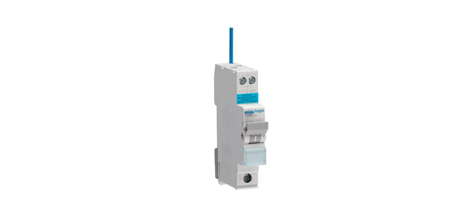 Hager Rcbo 6-50a Residual Current Breakers User Manual