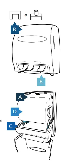 Scott-Essential-48860-Electronic-Towel-Dispenser-Fig-1