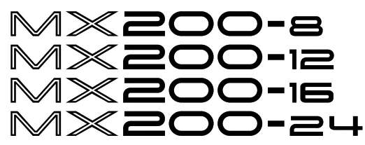 YAMAHA MX 200 Series Mixing Console - model