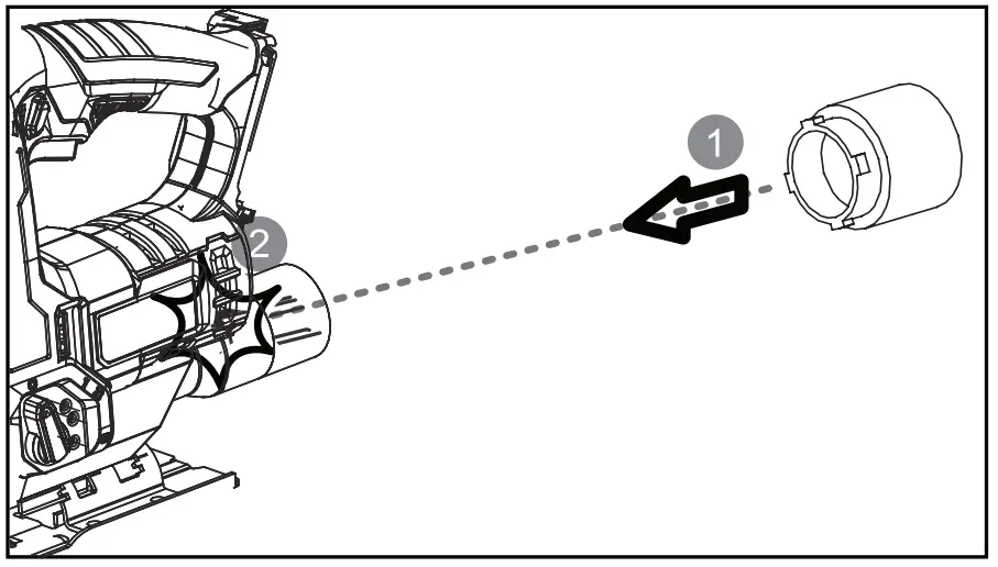 GREENCUT SRJ200L 20V Lithium Battery Cordless Jigsaw parts 2