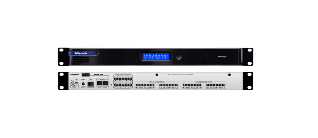 Symetrix Prism 8x8, 12x12 And 16x16 User Guide