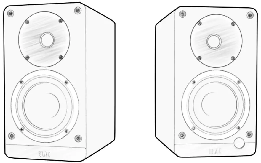 ELAC DCB41 ConneX Powered Speakers