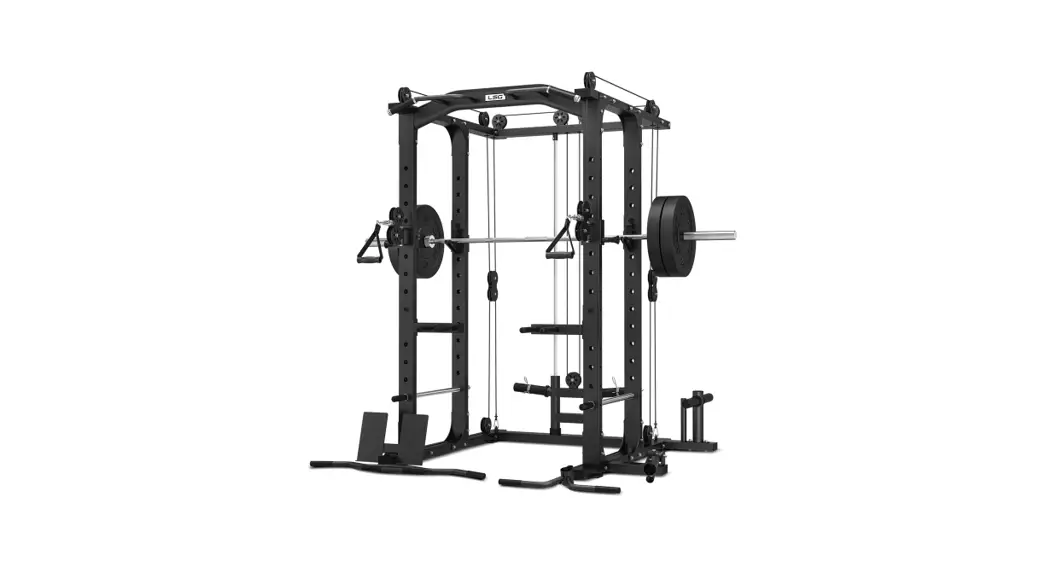 Lsg Grk100 Multi Function Power Rack With Adjustable Cable Pulleys User Manual