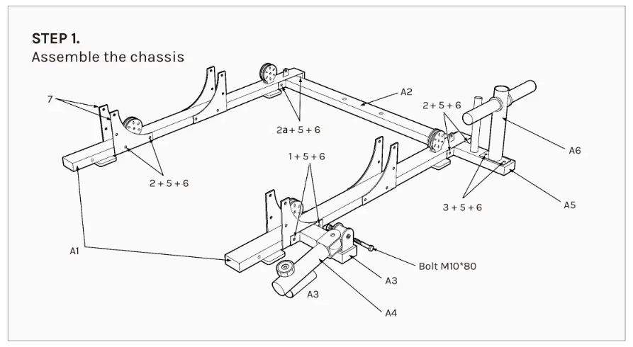 LSG GRK100 Multi Function Power Rack with Adjustable Cable Pulleys - fig 3