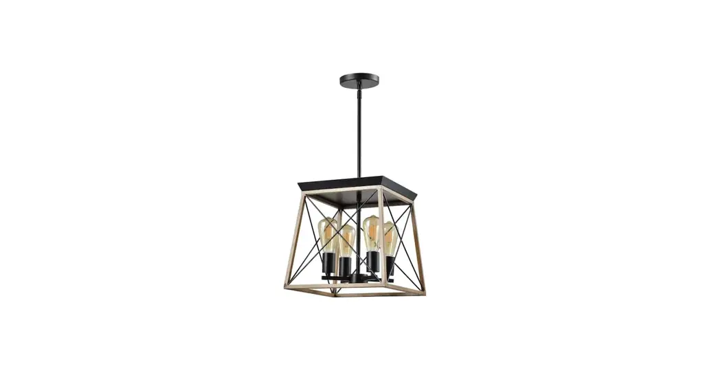 Maxax Mx21010-4wd Springfield 4 - Light Lantern Geometric Chandelier Instruction Manual Maxax Mx21010-4wd Springfield 4 - Light Lantern Geometric Chandelier Instruction Manual