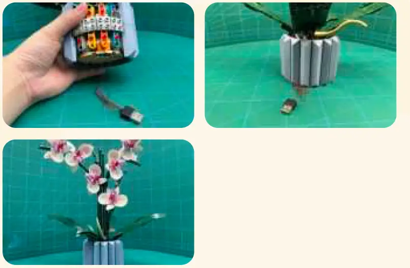 GAME-OF-BRICKS-10311-Light-Kit-for-Orchid-145